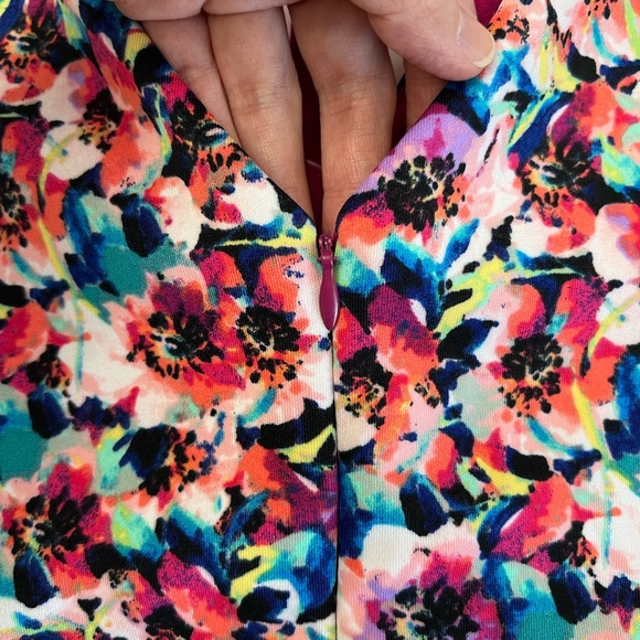 Nicole by Nicole Miller Floral Print Pencil Midi Dress Size XL - Picture 8 of 16